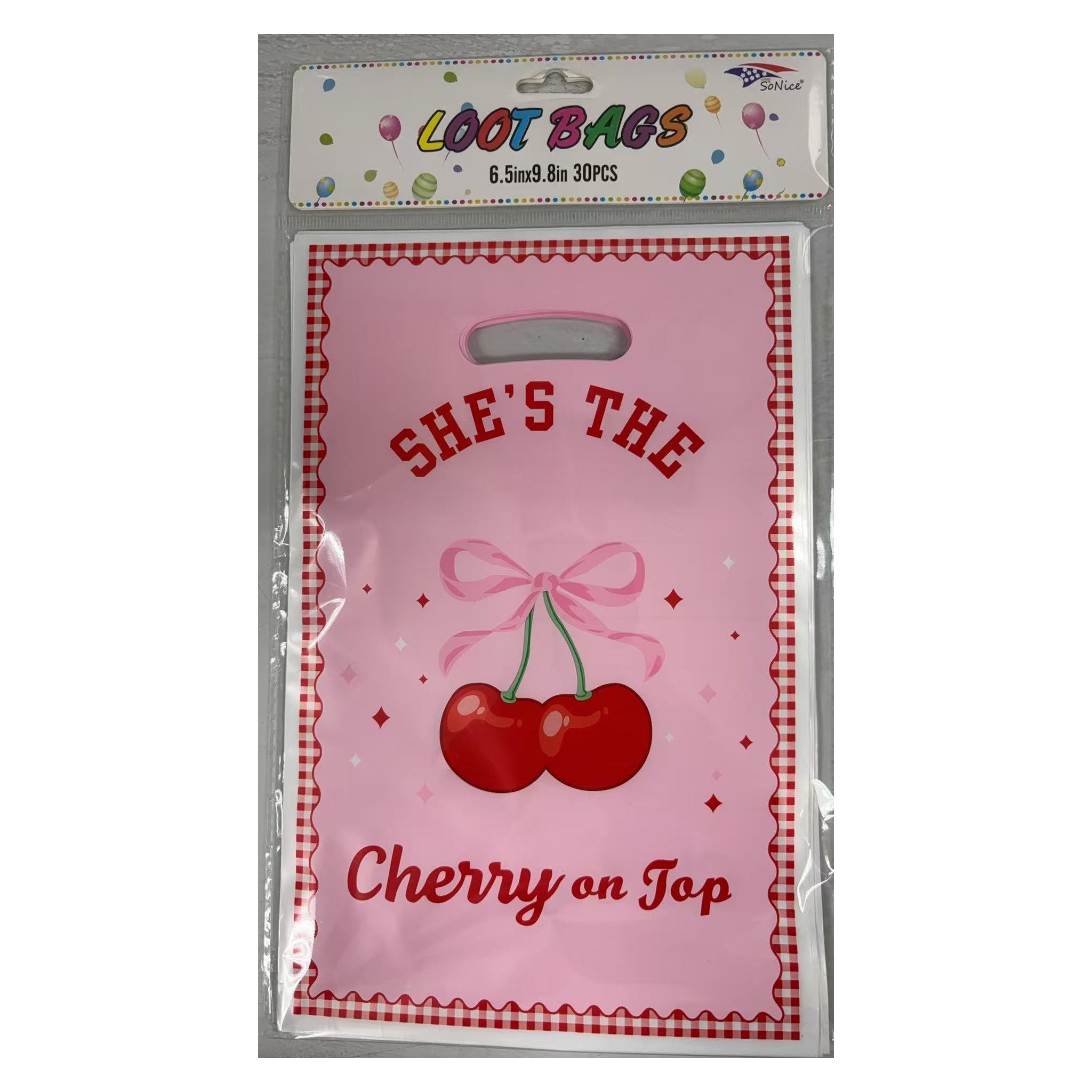Loot Bags Cherry 30ct